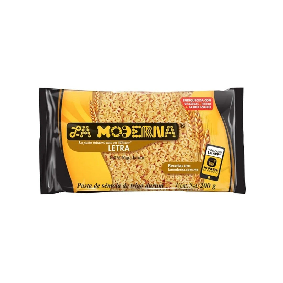 Sopa La Moderna Letra 200 Gr.