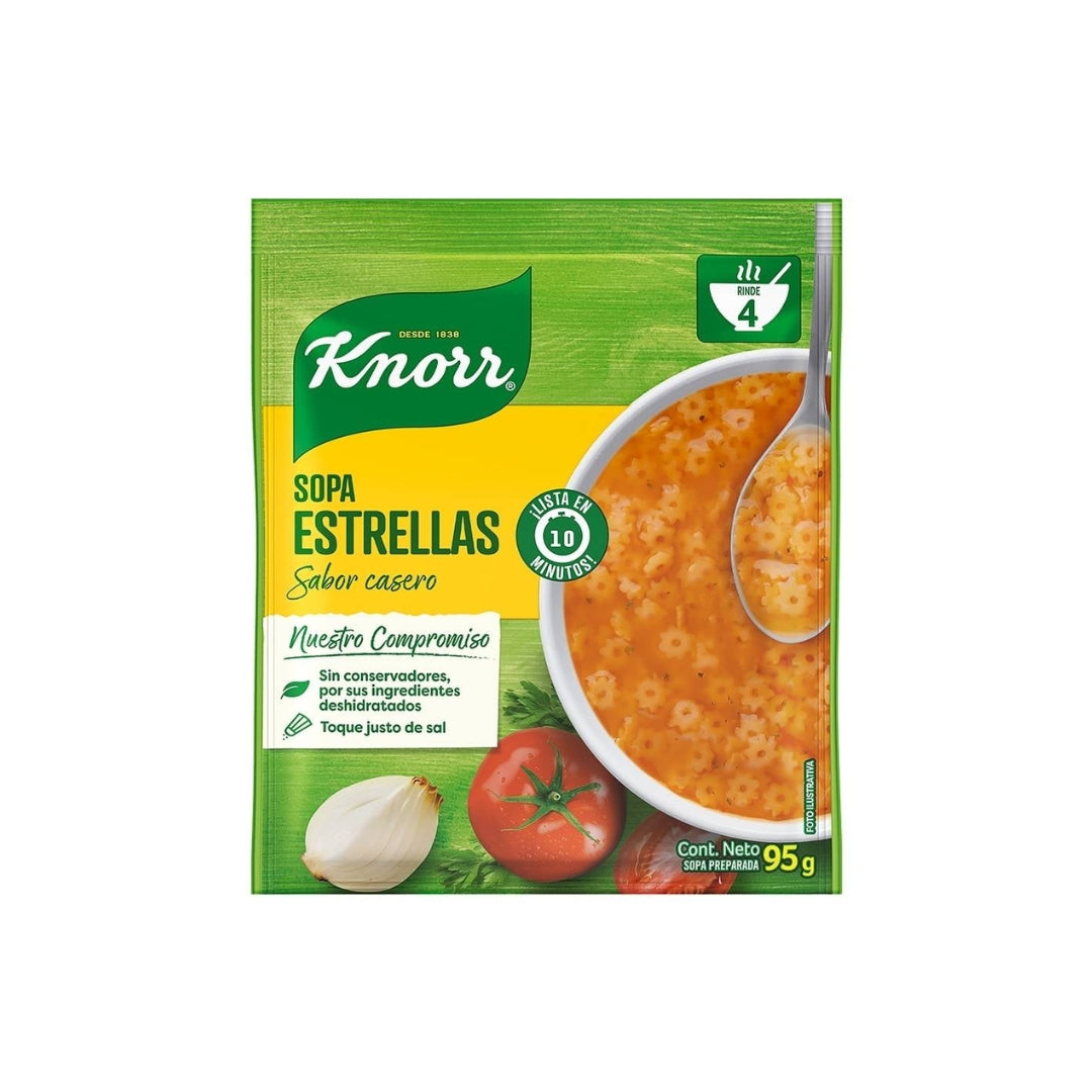 Sopa Instantanea Knorr Estrellitas 82 Gr