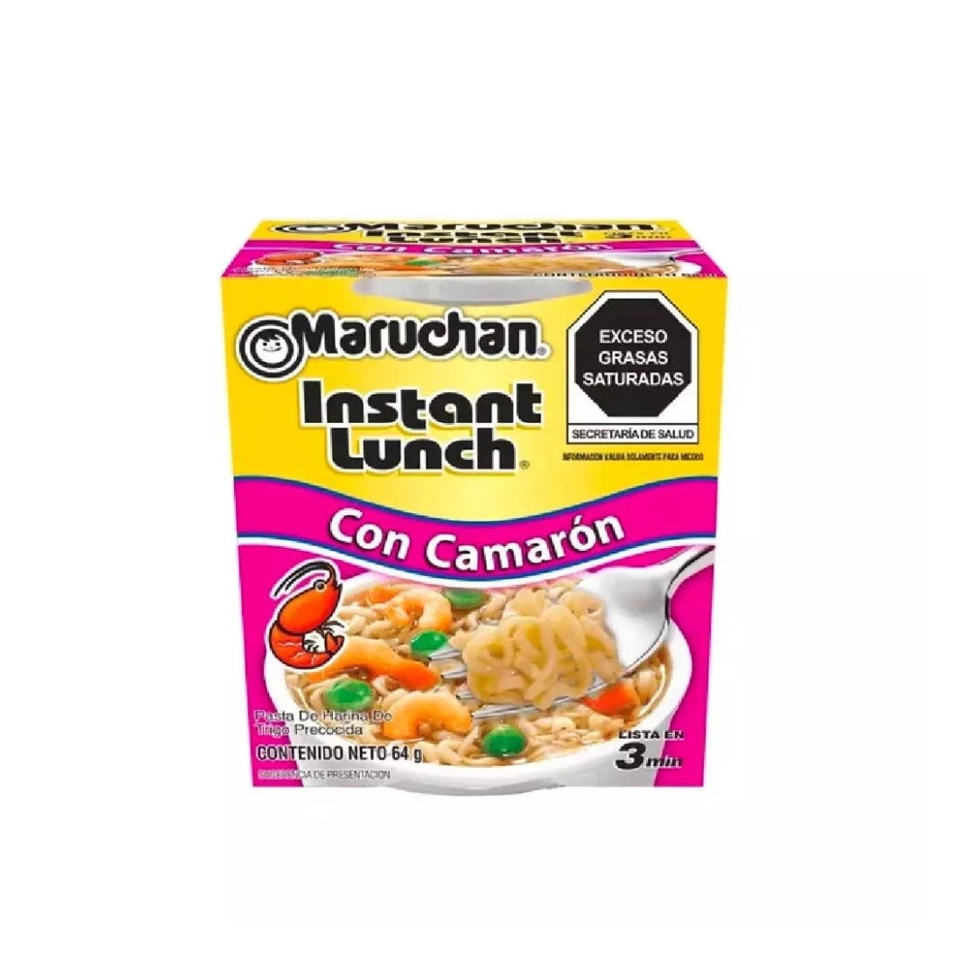 Sopa Instantanea Maruchan Camaron 64 Gr.