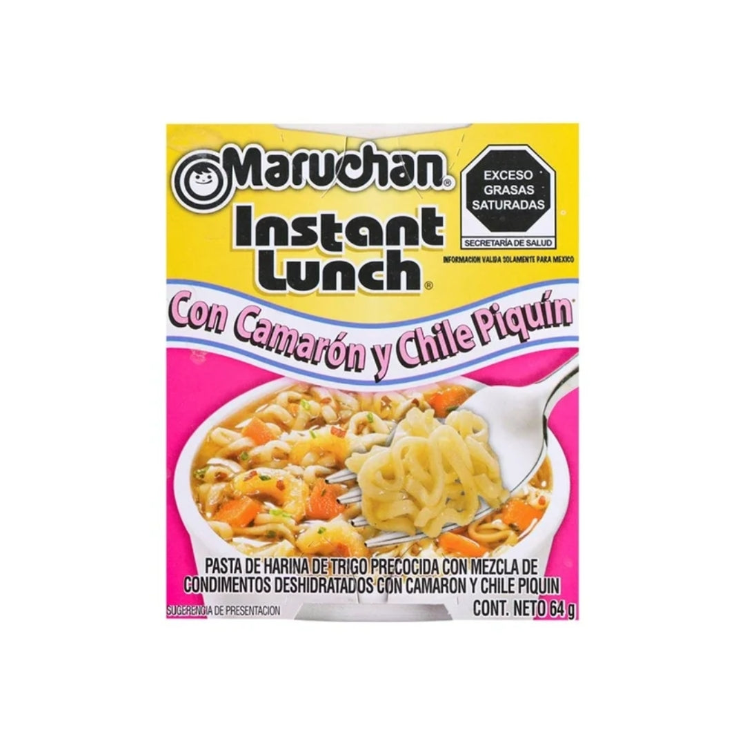 Sopa Instantanea Maruchan Camaron C/Chile 64 Gr.