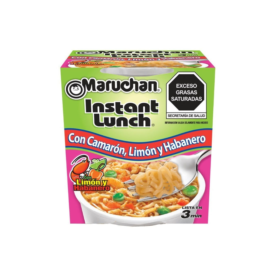 Sopa Instantanea Maruchan Camaron C/Haban 64 Gr.(12