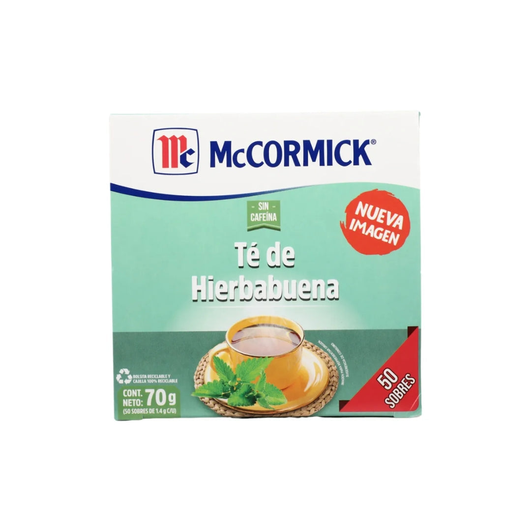 Te Mccormick Hierbabuena 50Pz