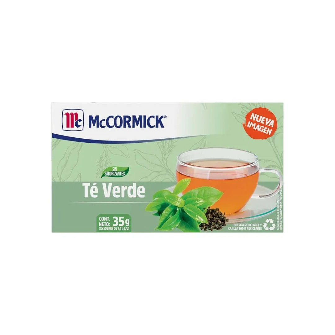 Te Mccormick Verde 25Pz