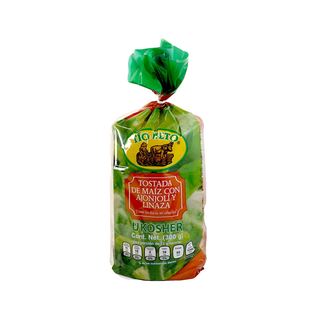 Tostadas Tio Beto Tostada De Maiz C/Ajonjoli Y Linaza