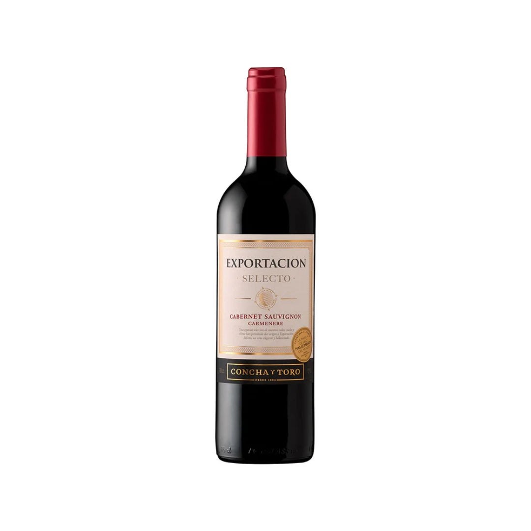 Vino Tinto Concha Toro Exportacion Cabernet Seco 750 Ml