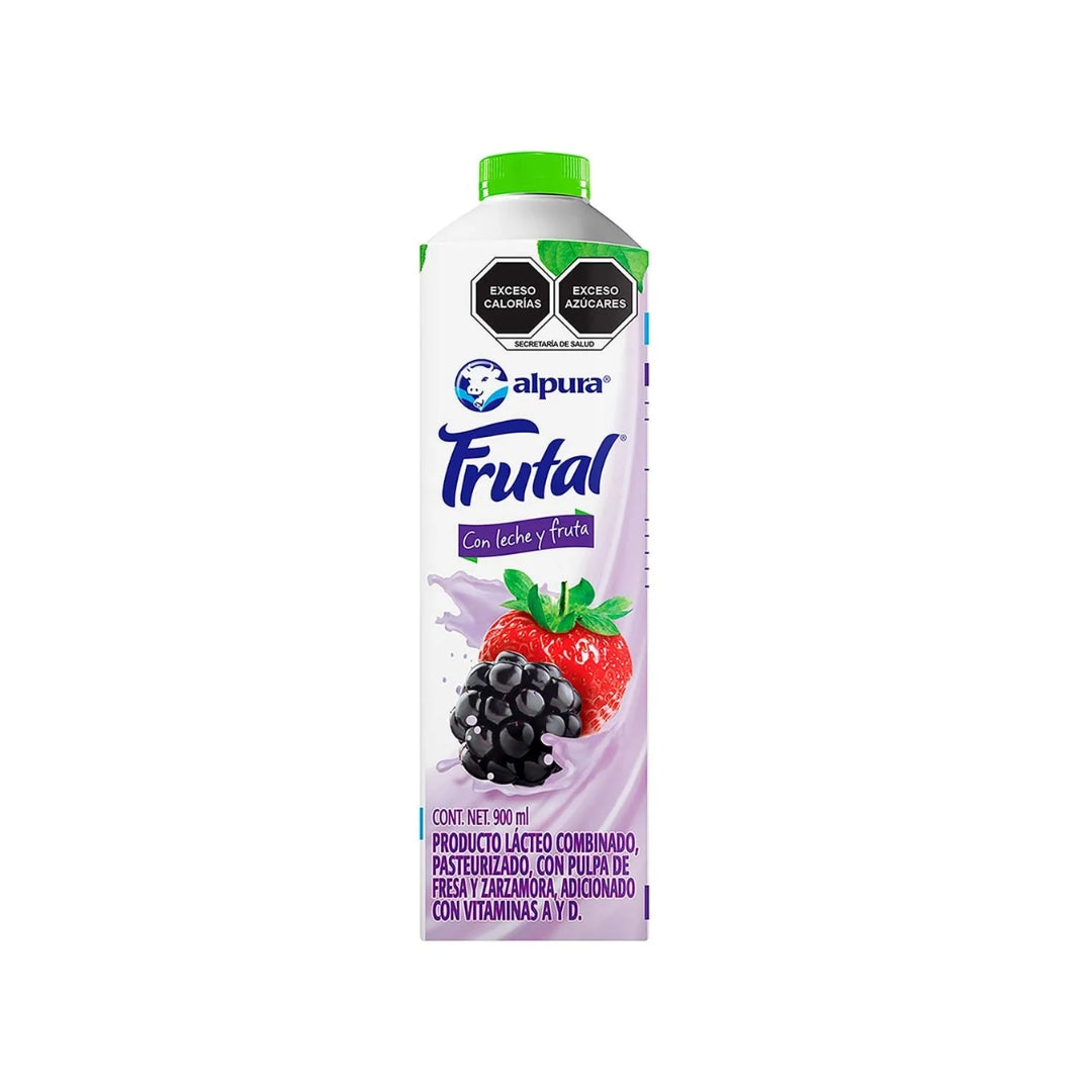 Yogurt Alpura Frutal Fresa/Moras 900 Ml