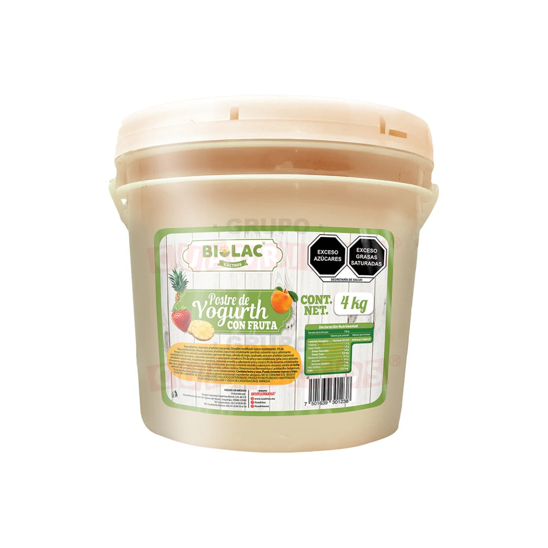 Yogurt Biolac Sabores 4Kg