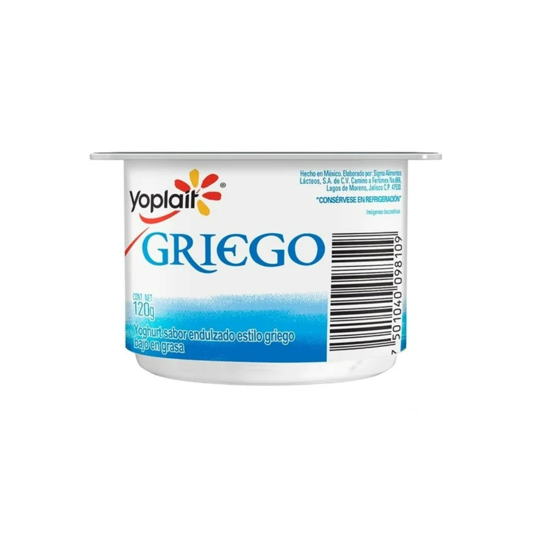 Yogurt Yoplait Griego Natural 120 Gr