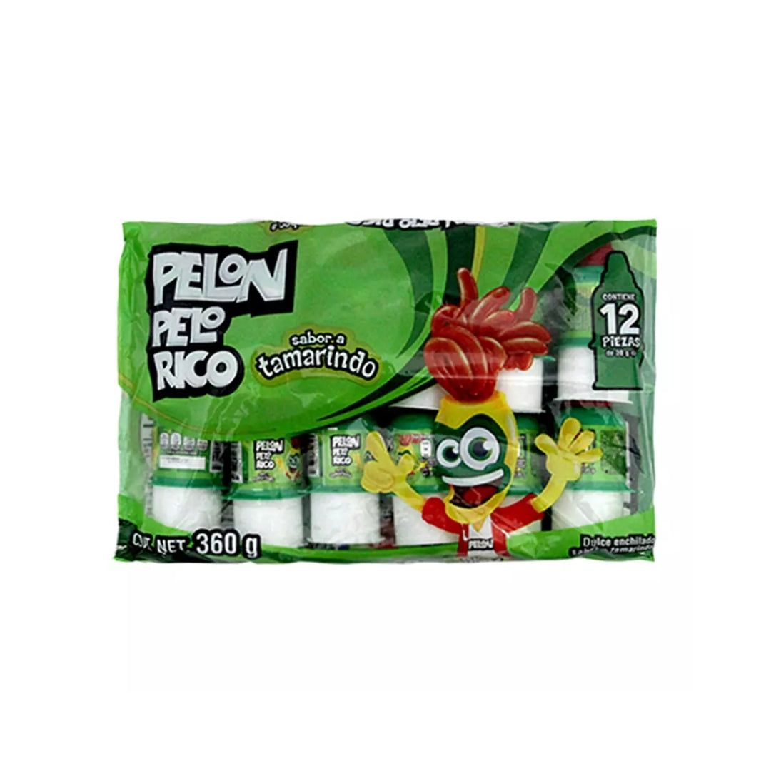 Dulces Pelon Pelo Rico Tamarindo 12/30 Gr
