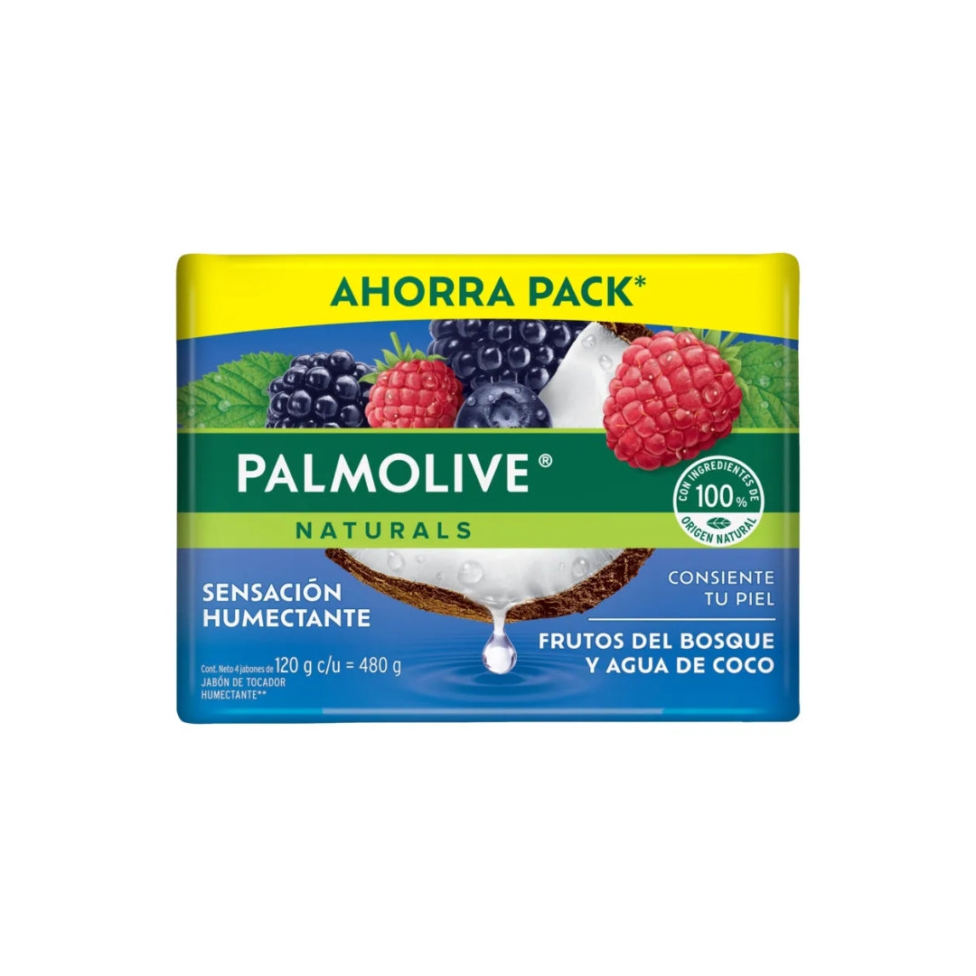 Jabon De Baño Palmolive Fru. Bosque Y Agua De Coco 120 Gr