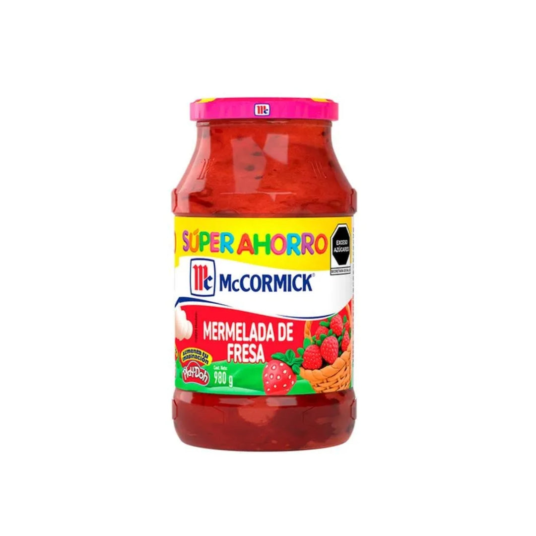 Mermelada Mccormick Fresa Super Ahorro 980 Gr