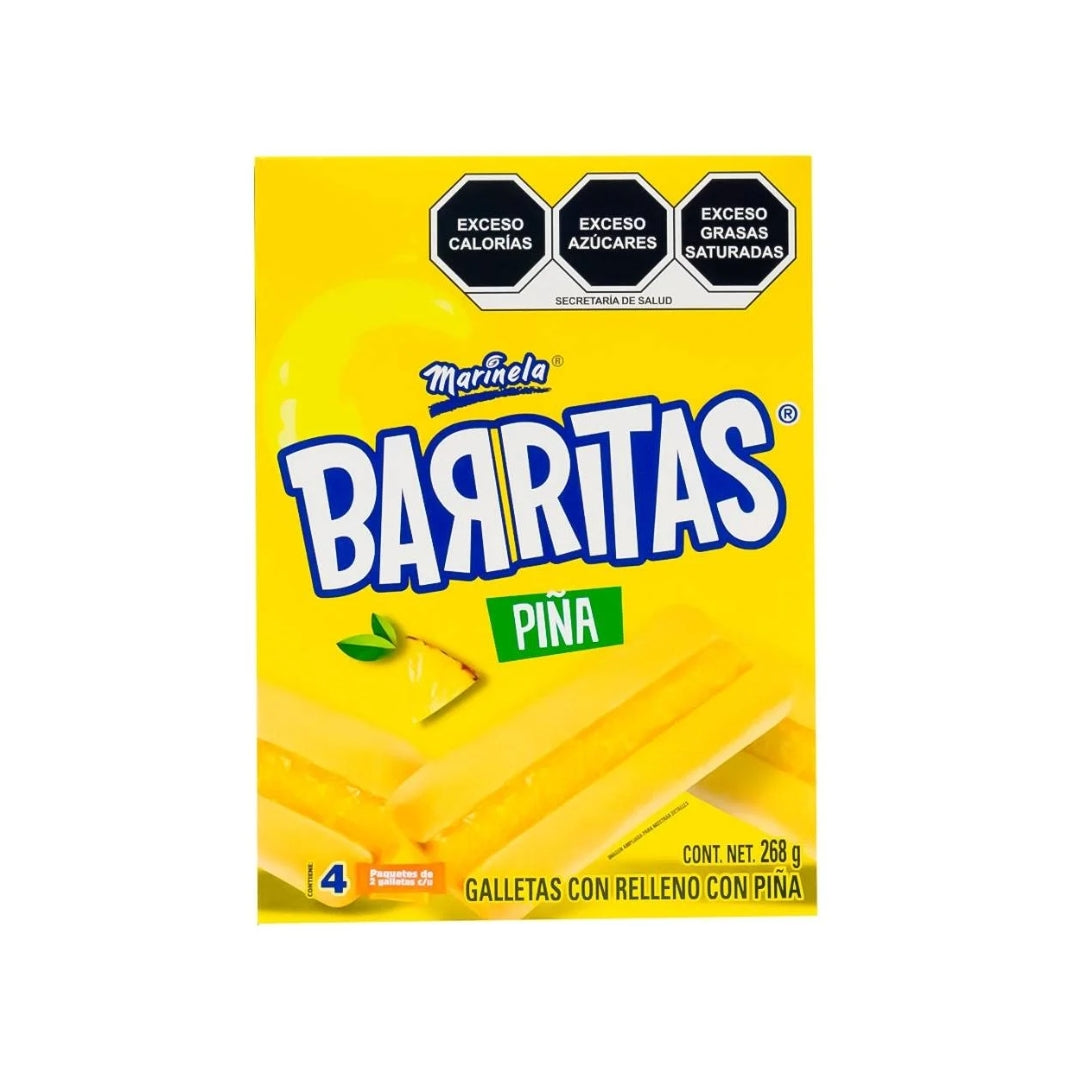 Galletas Marinela Barritas Piña 268 Gr