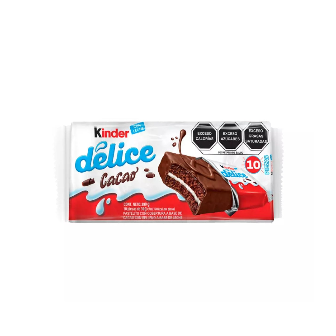 Chocolate Dulce Kinder Delice 10 Pz