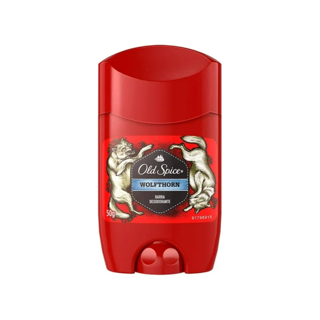 Desodorantes Old Spice Barra Men Wolfthorn 50Gr