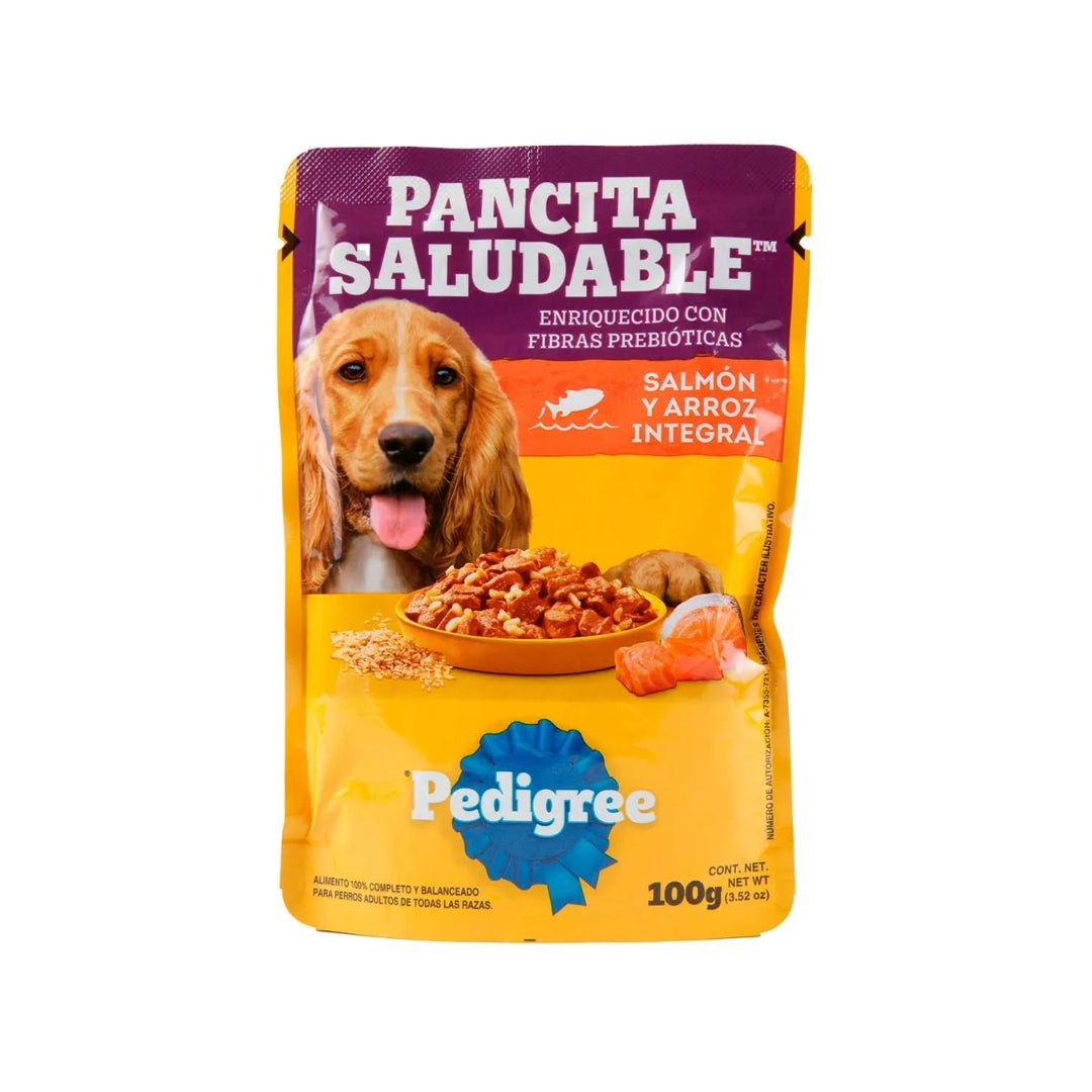 Alimento Perro Sobre Pedigree Salmon Y Arroz 100Gr