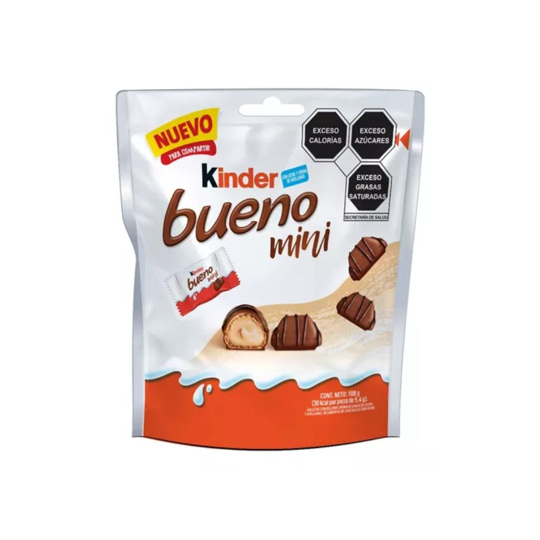 Chocolate Dulce Kinder Bueno Mini 24/108Gr