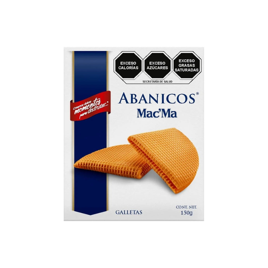 Galletas Macma Abanicos 150 Gr
