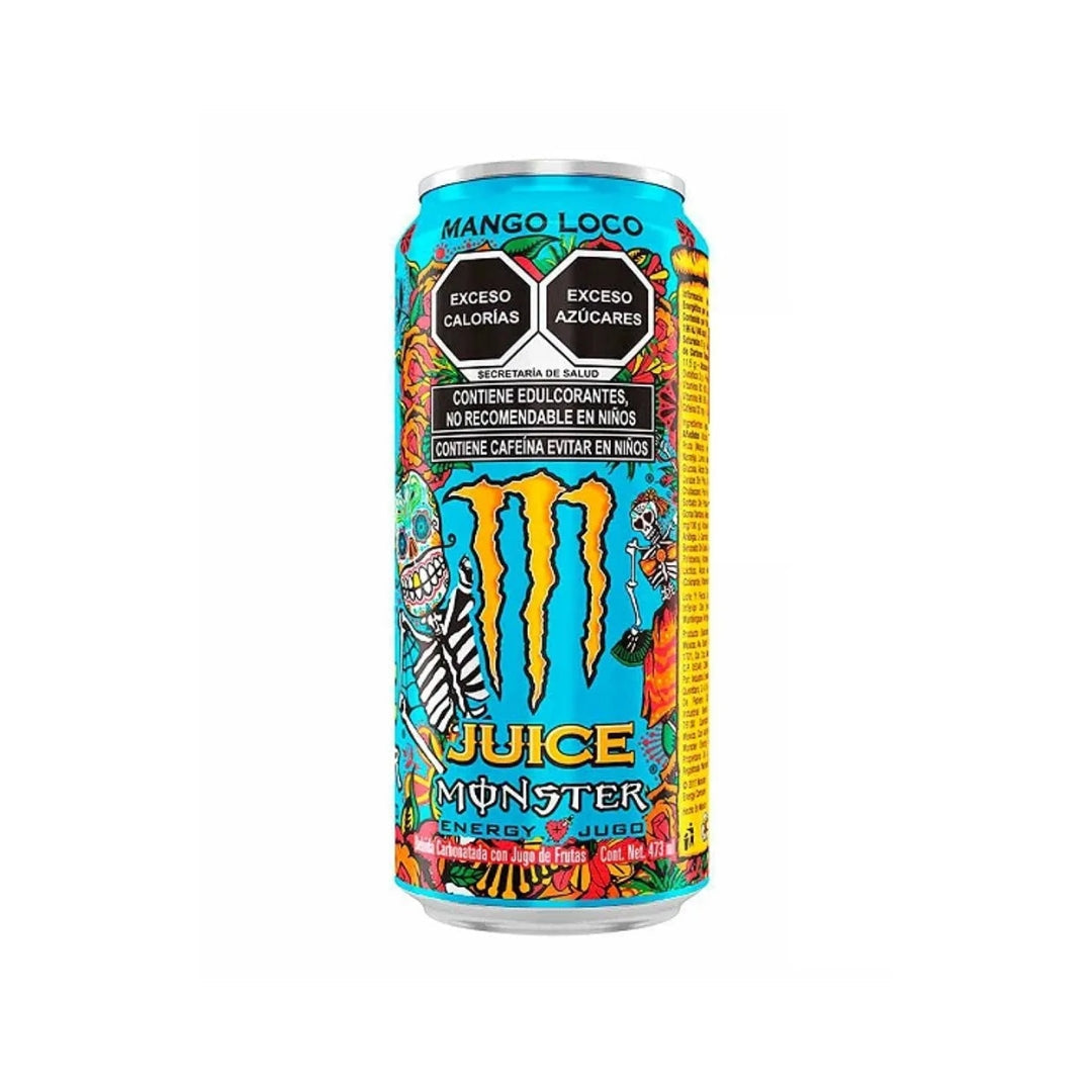 Bebida Energetica Monster Mango Loco 473 Ml