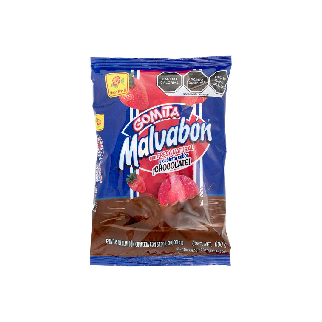 Chocolate Dulce La Rosa Malvabon Gomita C/Chocolate 600 Gr