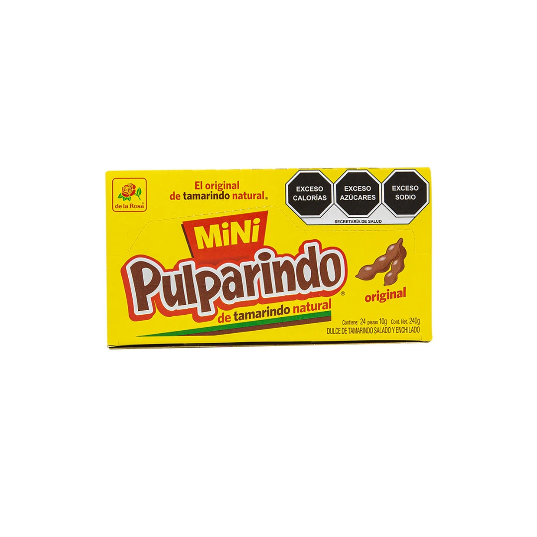 Dulces La Rosa Pulparindo Mini 24 Pz
