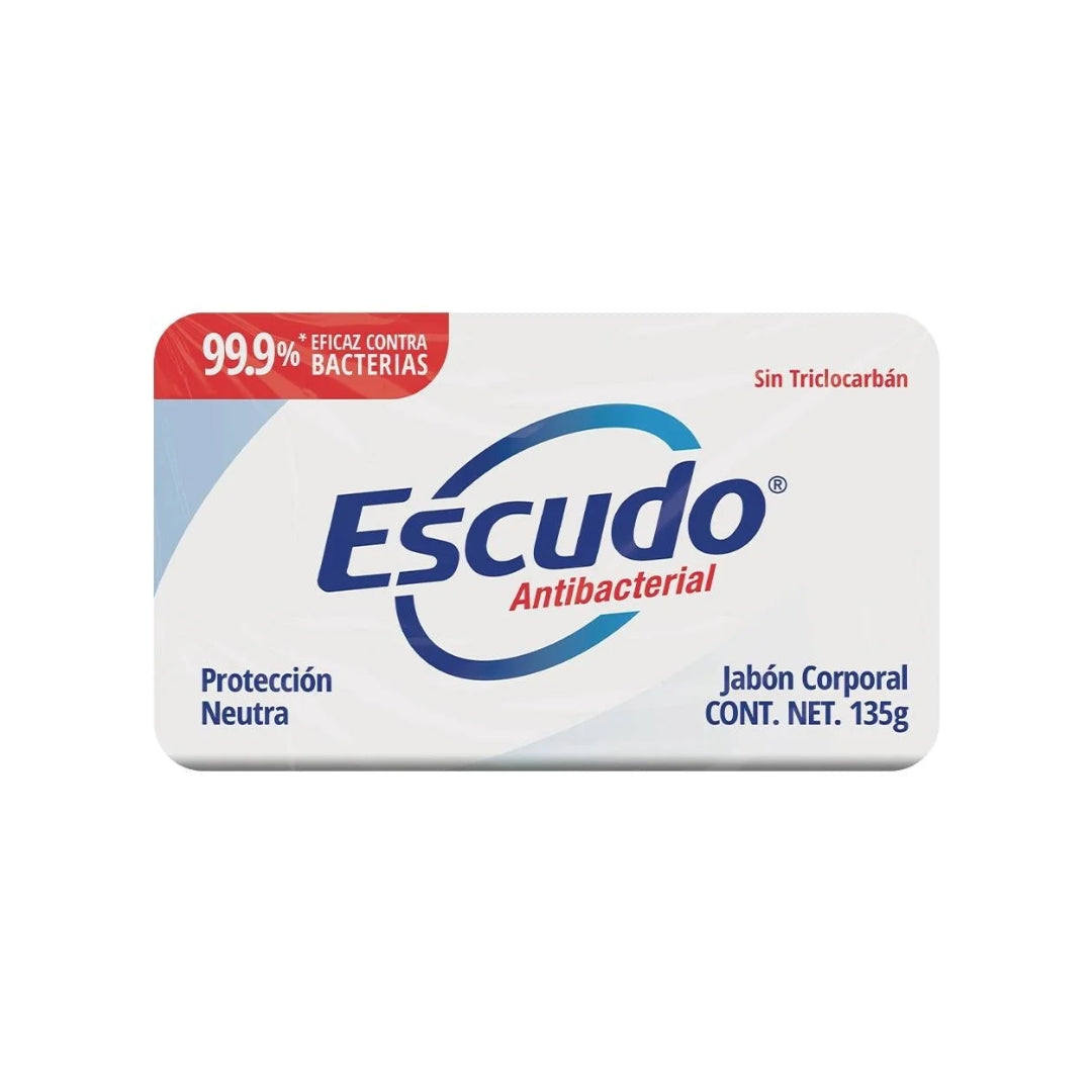 Jabon De Baño Escudo Antebacterial Neutro 150 Gr