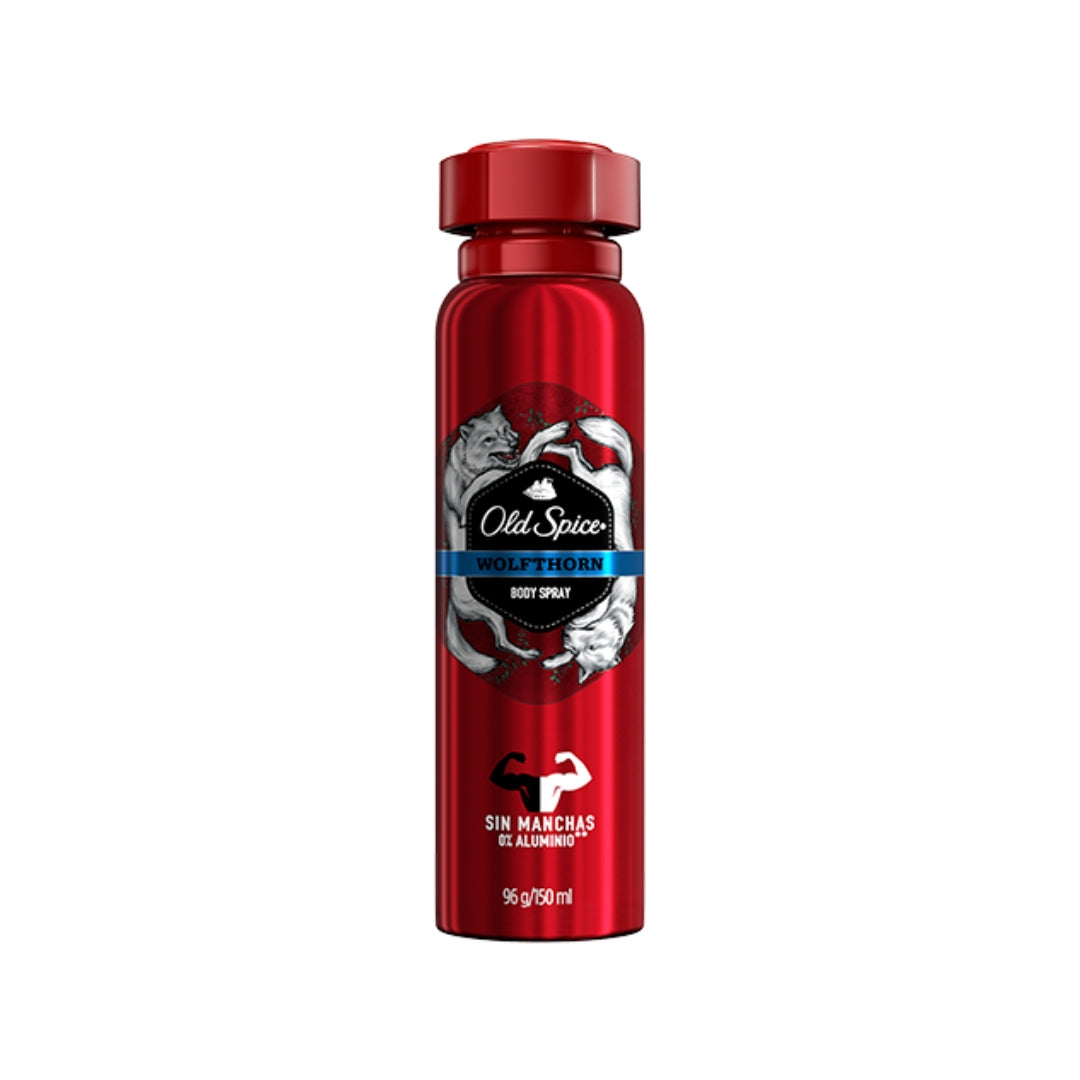 Desodorante Old Spice Aerosol Wolfthorn 150Ml