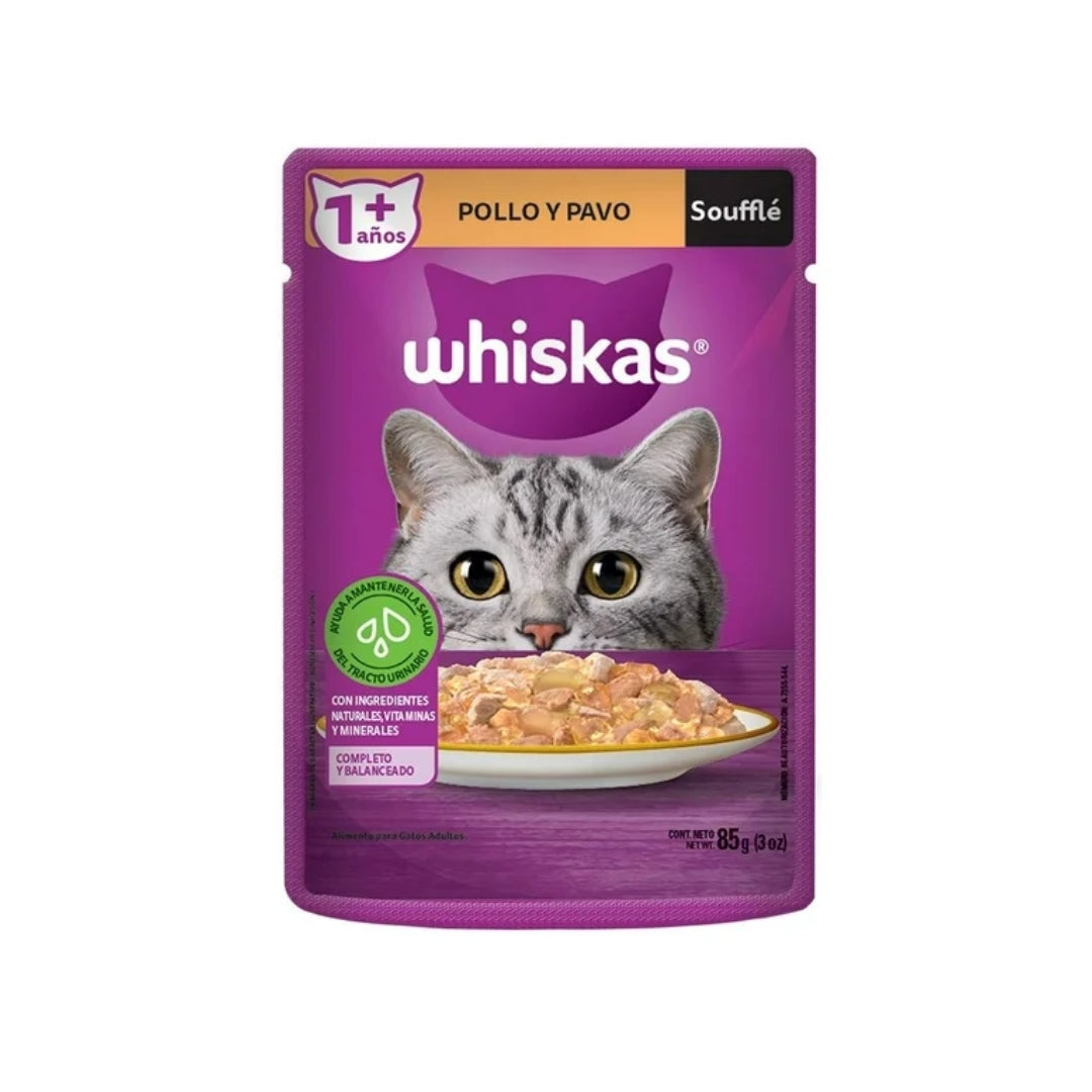 Alimento Gato Sobre Whiskas Pollo 85gr pz