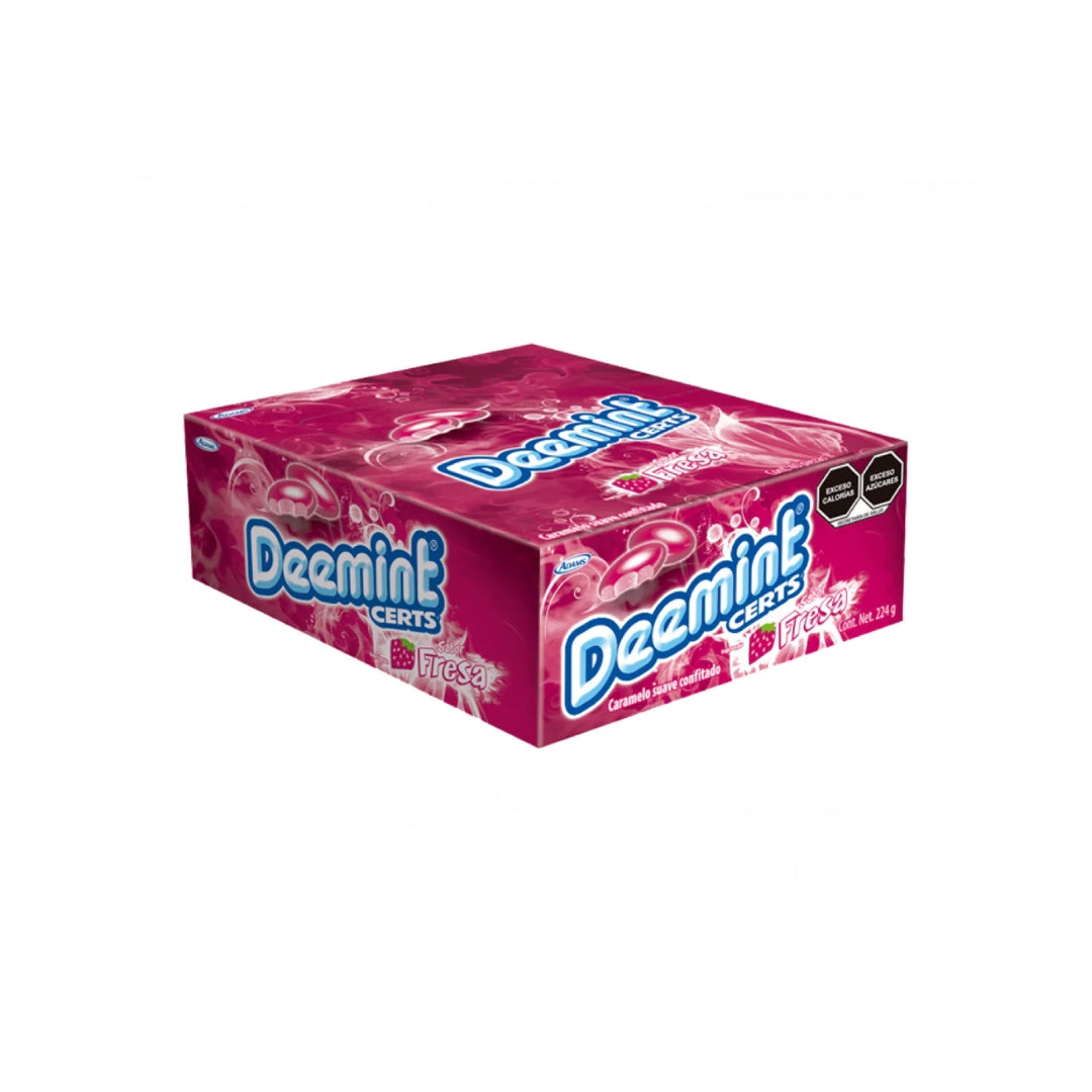 Dulces Adams Deemine Certs Fresa 224 Gr