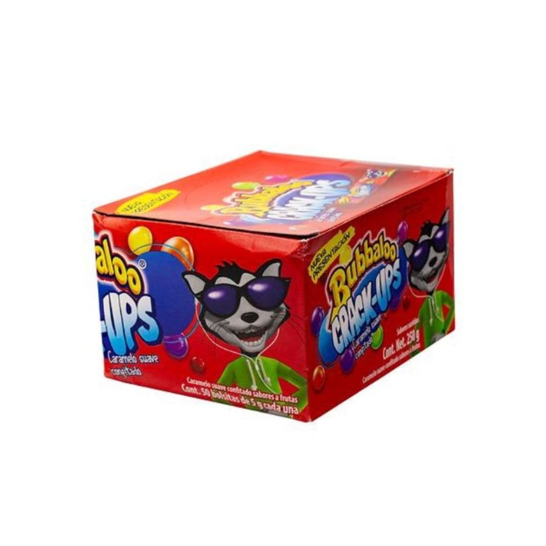 Dulces Bubbaloo Crack-Ups 250 Gr