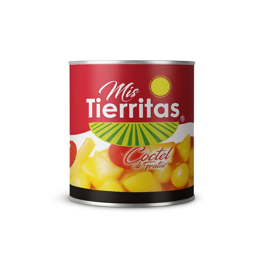 Fruta En Almibar Mis Tierritas Coctel De Frutas 820 Gr