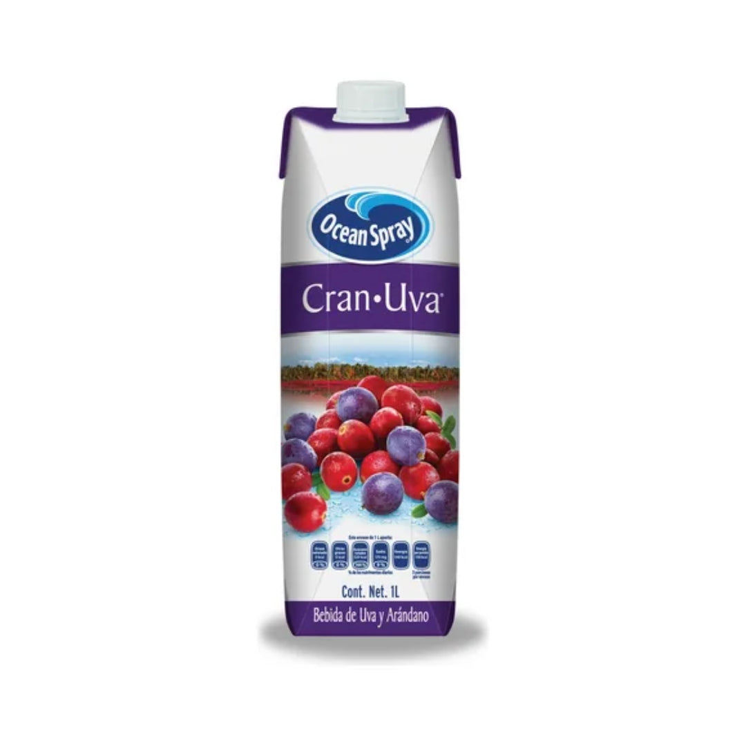 Jugo Tetra Ocean Spary Cran-Uva 1 Lt (12)