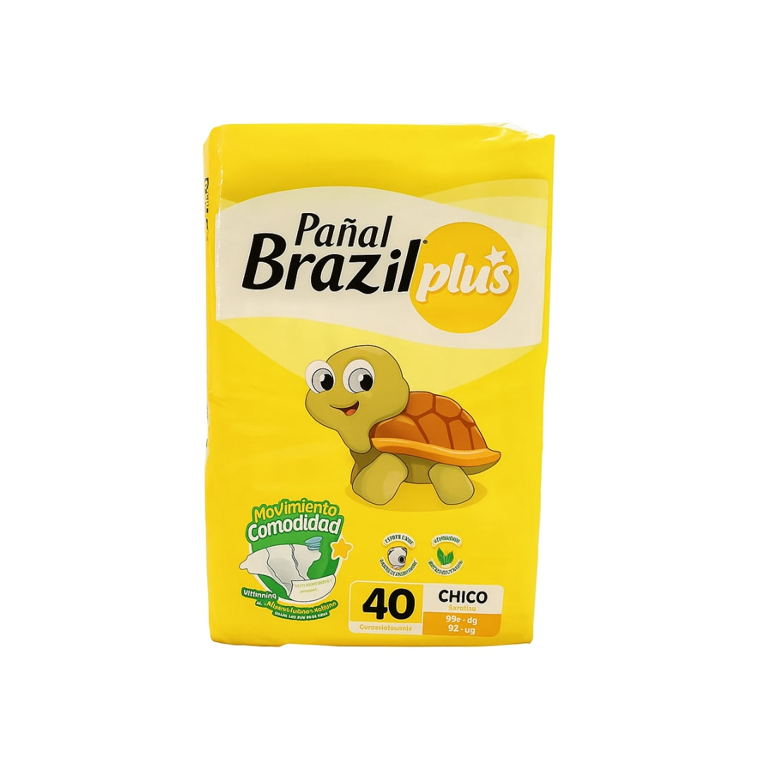 Pañal Brazil Plus Ch 40 Pz (4)