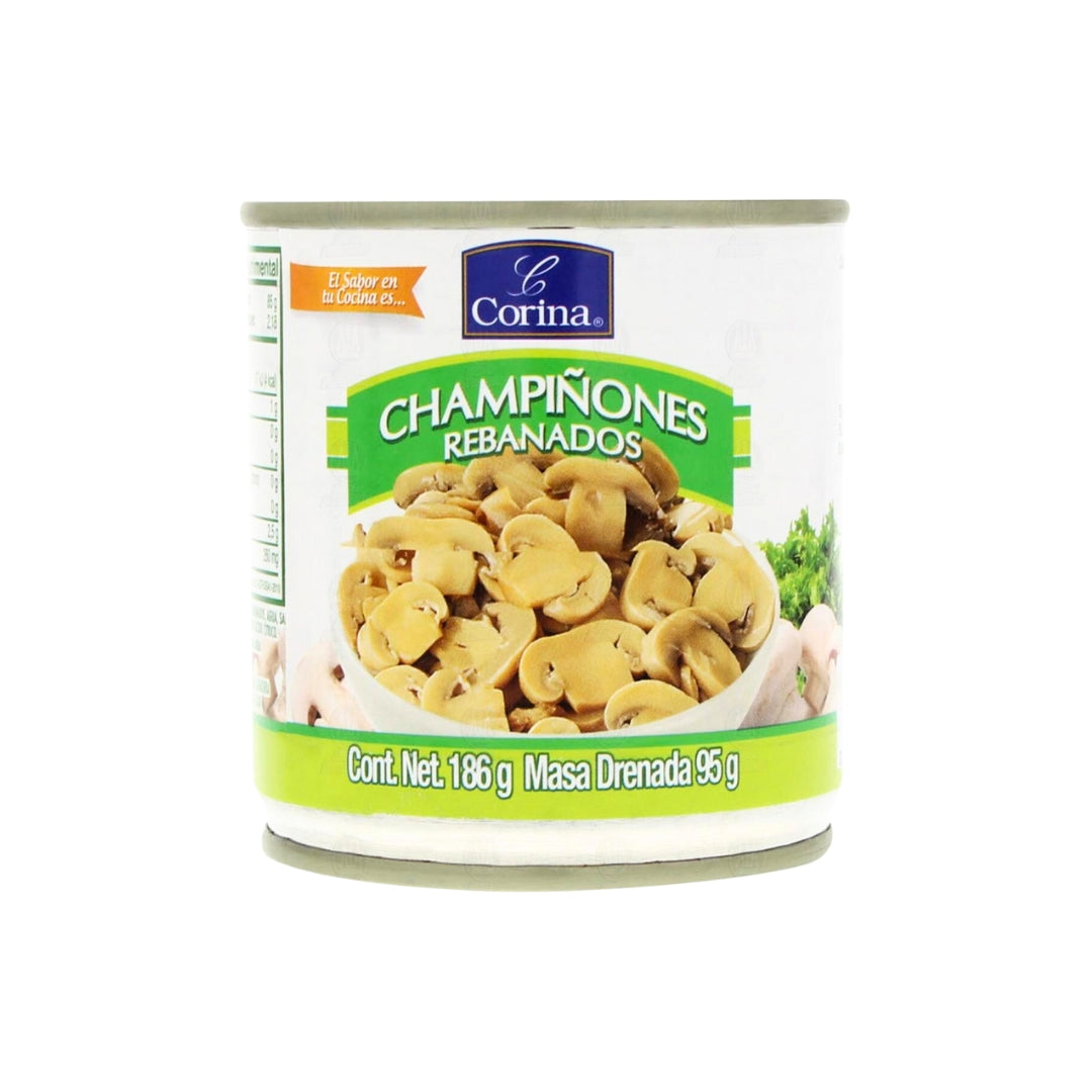 Champiñon Corina Rebanados 186 Gr (24)