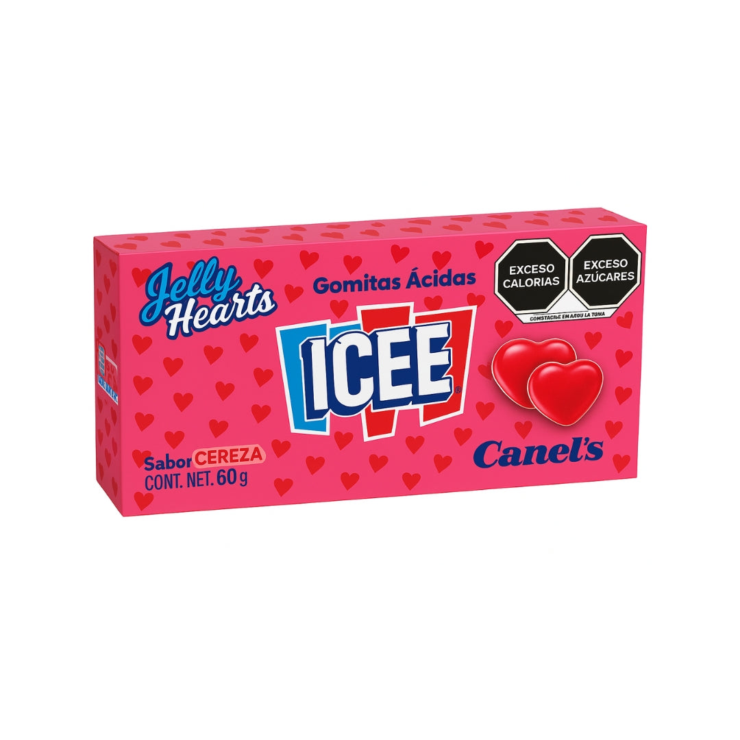 Dulces Pieza Icee Jelly Hearts 50 Gr (9)