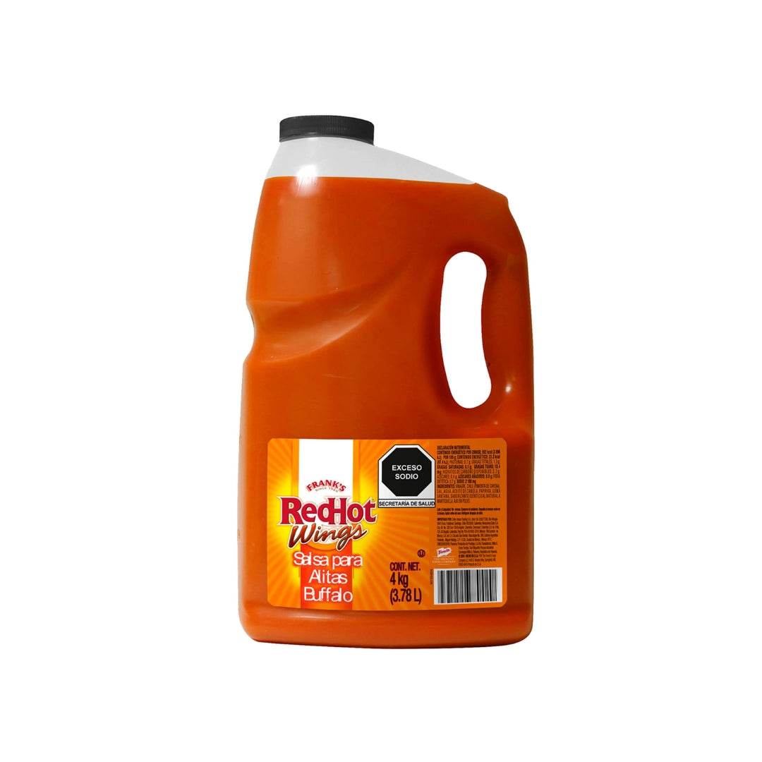 Salsa De Cocina Red Hot Wings Buffalo 3.78 Lt (1)
