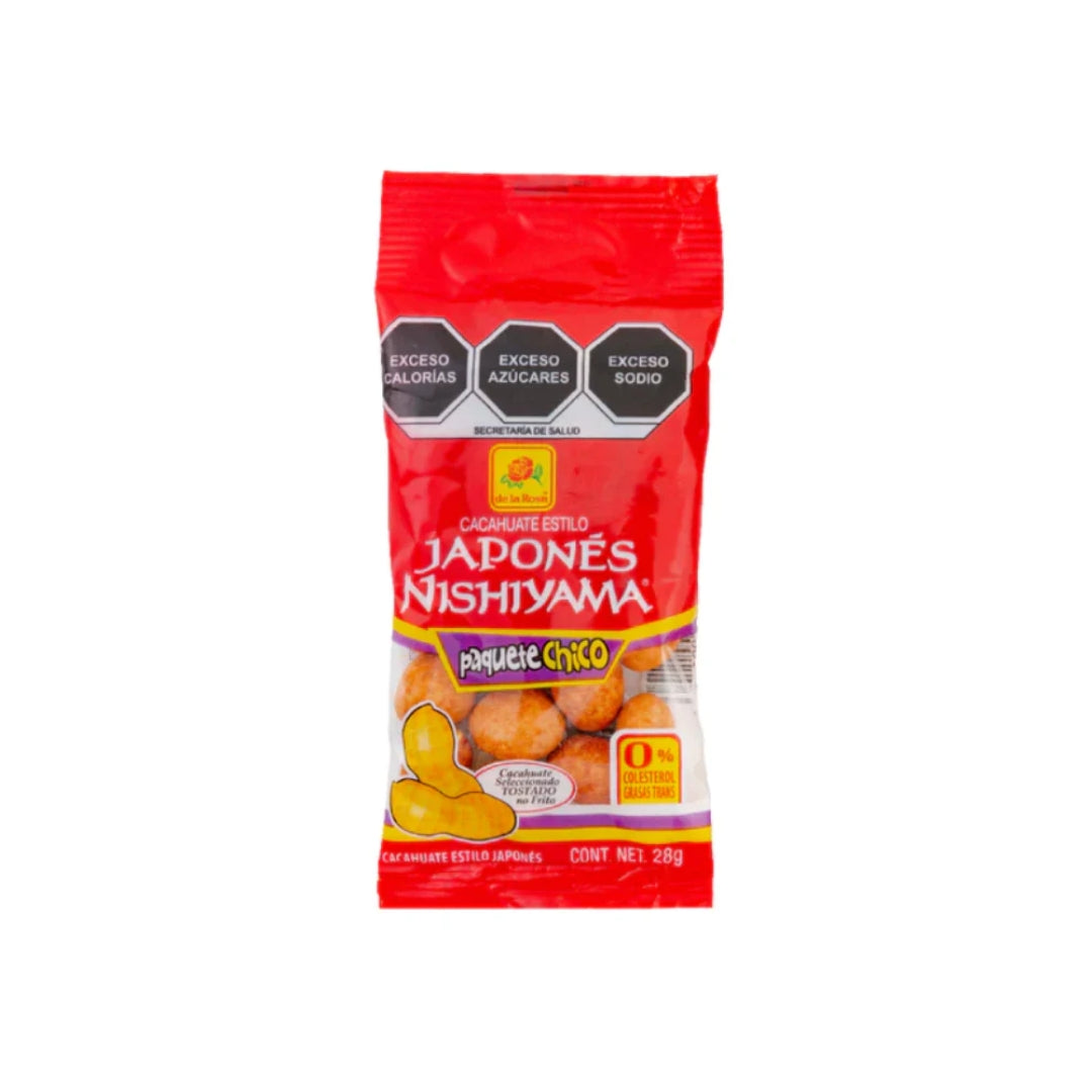 Dulce Pieza La Rosa Cacahuate Japones 28 Gr (12)