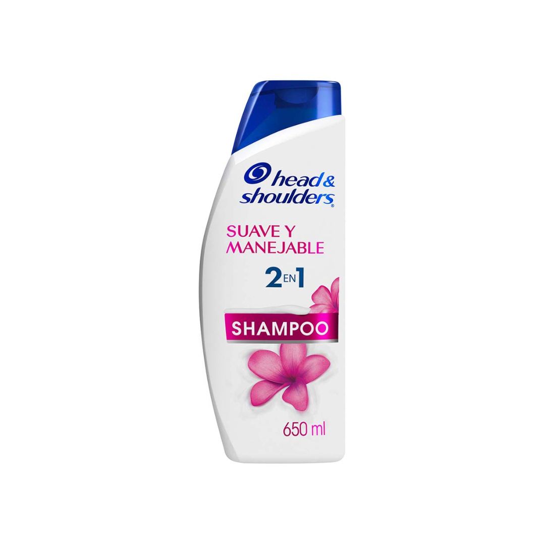 Shampoo Head & Shoulders Suave Y Manejable 650 Ml (12)