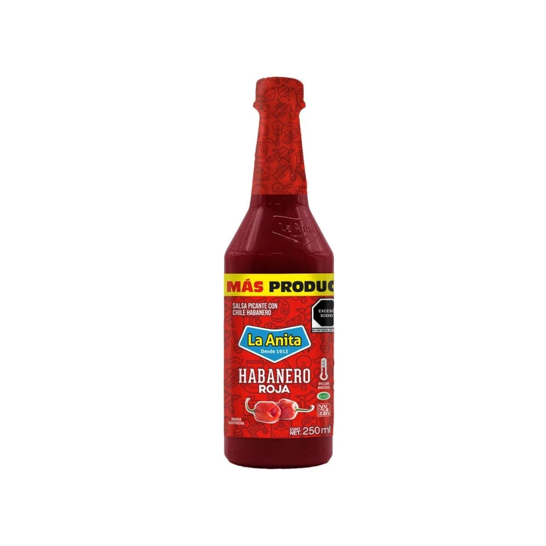 Salsa Habanera La Anita Roja 150Ml (24)