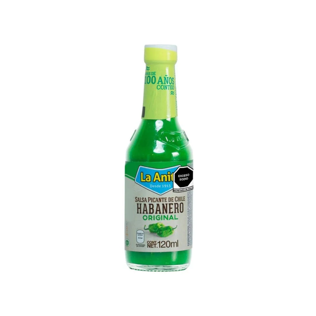 Salsa Habanera La Anita Verde 120Ml
