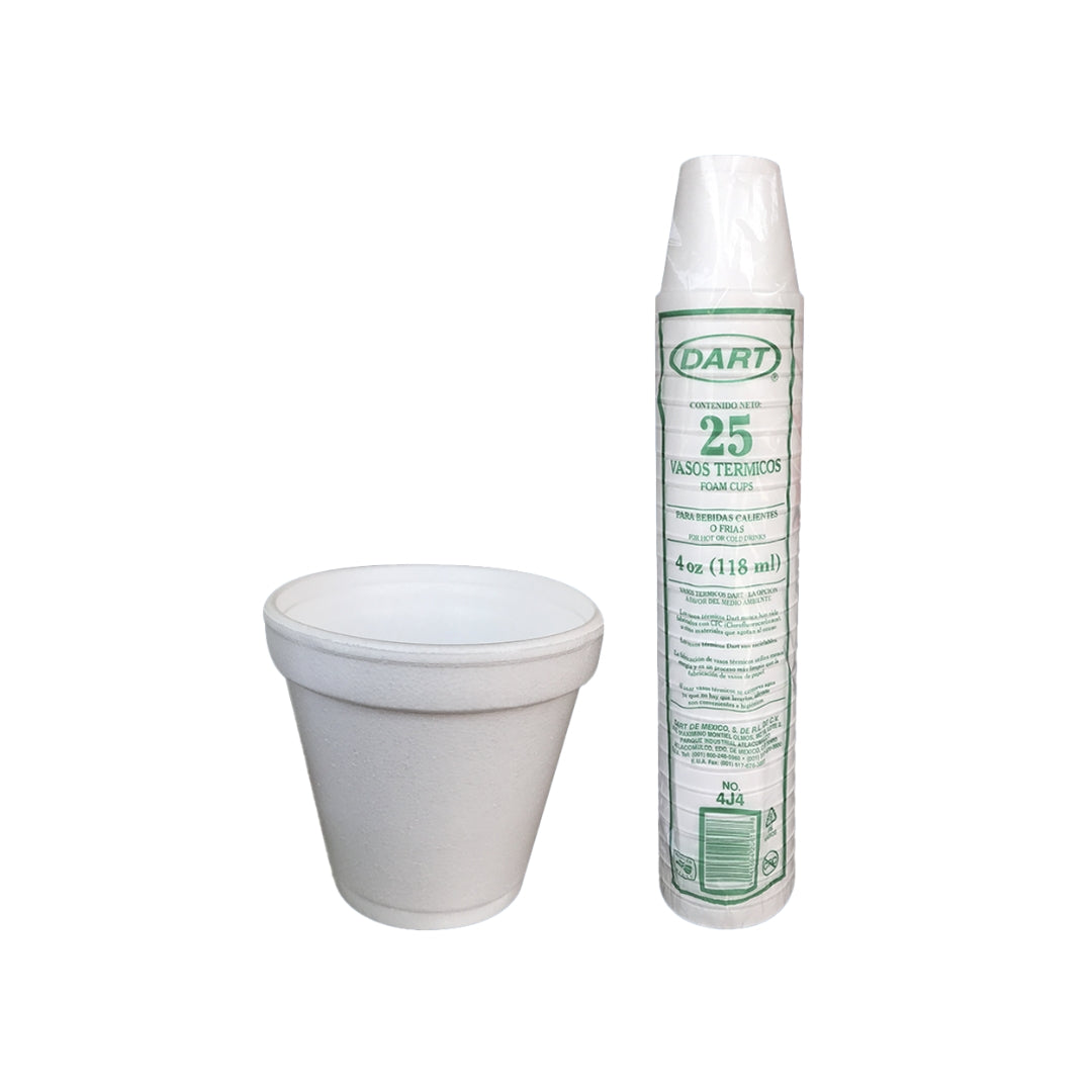 ZVasos Dart Termico #4J4R 25Pz (40)