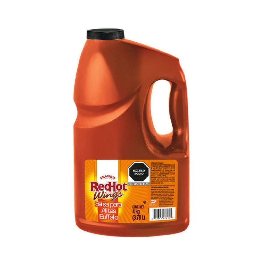 Salsa De Cocina Red Hot Wings Buffalo 3.78 Lt (1)