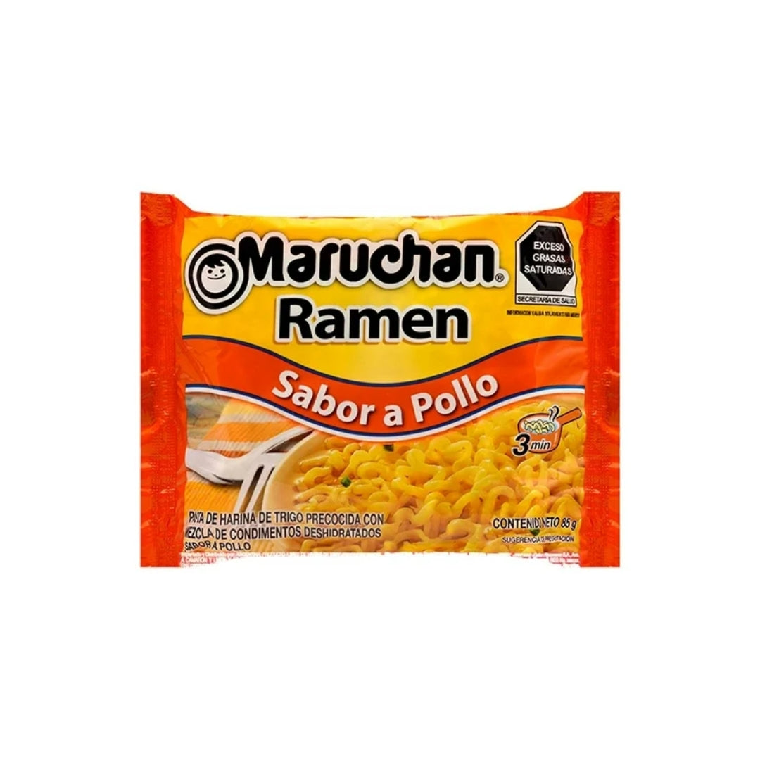 Sopa Instantanea Maruchan Ramen Pollo 85 Gr (24)