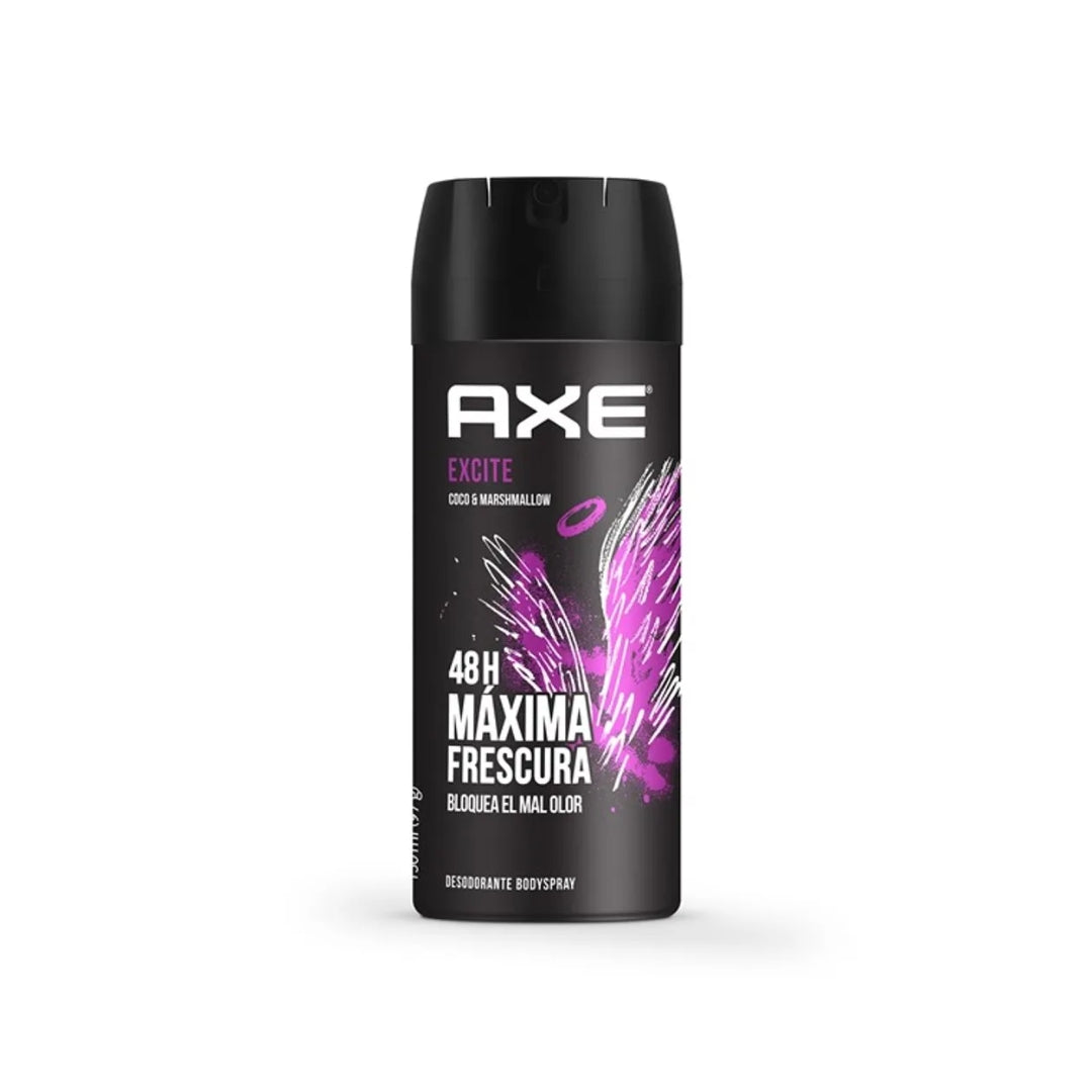 Desodorante Axe Aerosol Men Exite 150 Ml (12)