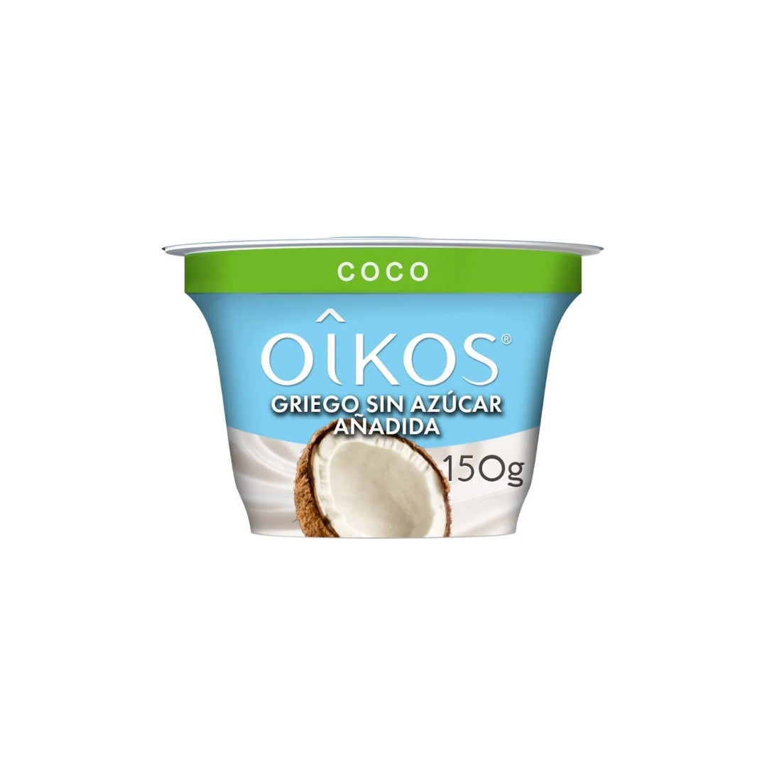 Yogurt Oikos Coco Sin Azucar 150 Gr (12)