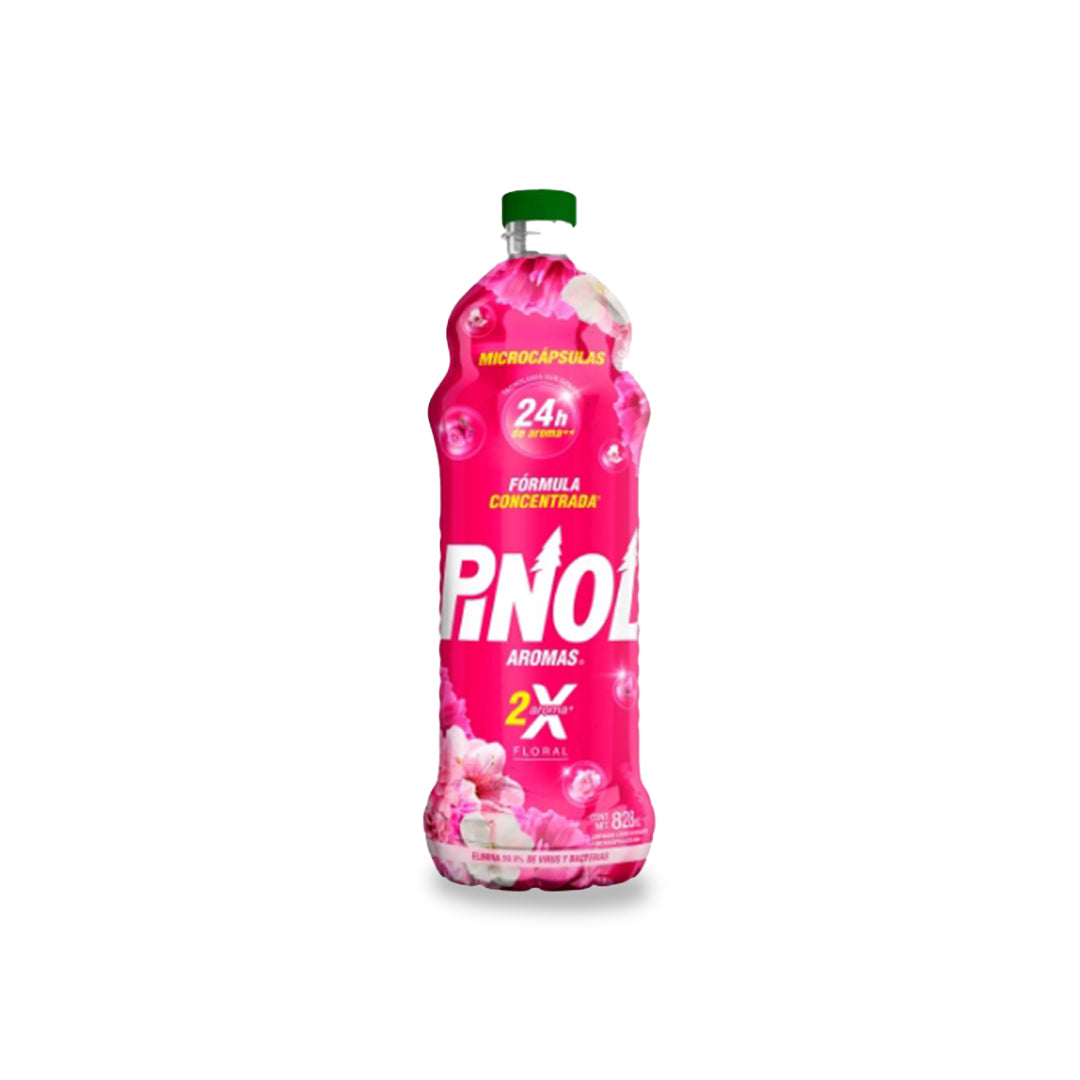 Limpiador De Piso Pinol Floral 828 Ml (12)
