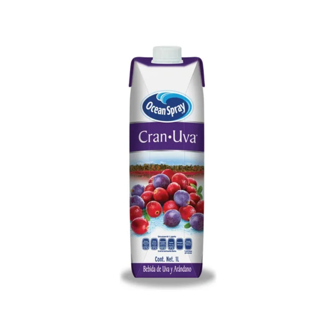 Jugo Tetra Ocean Spary Cran-Uva 1 Lt (12)