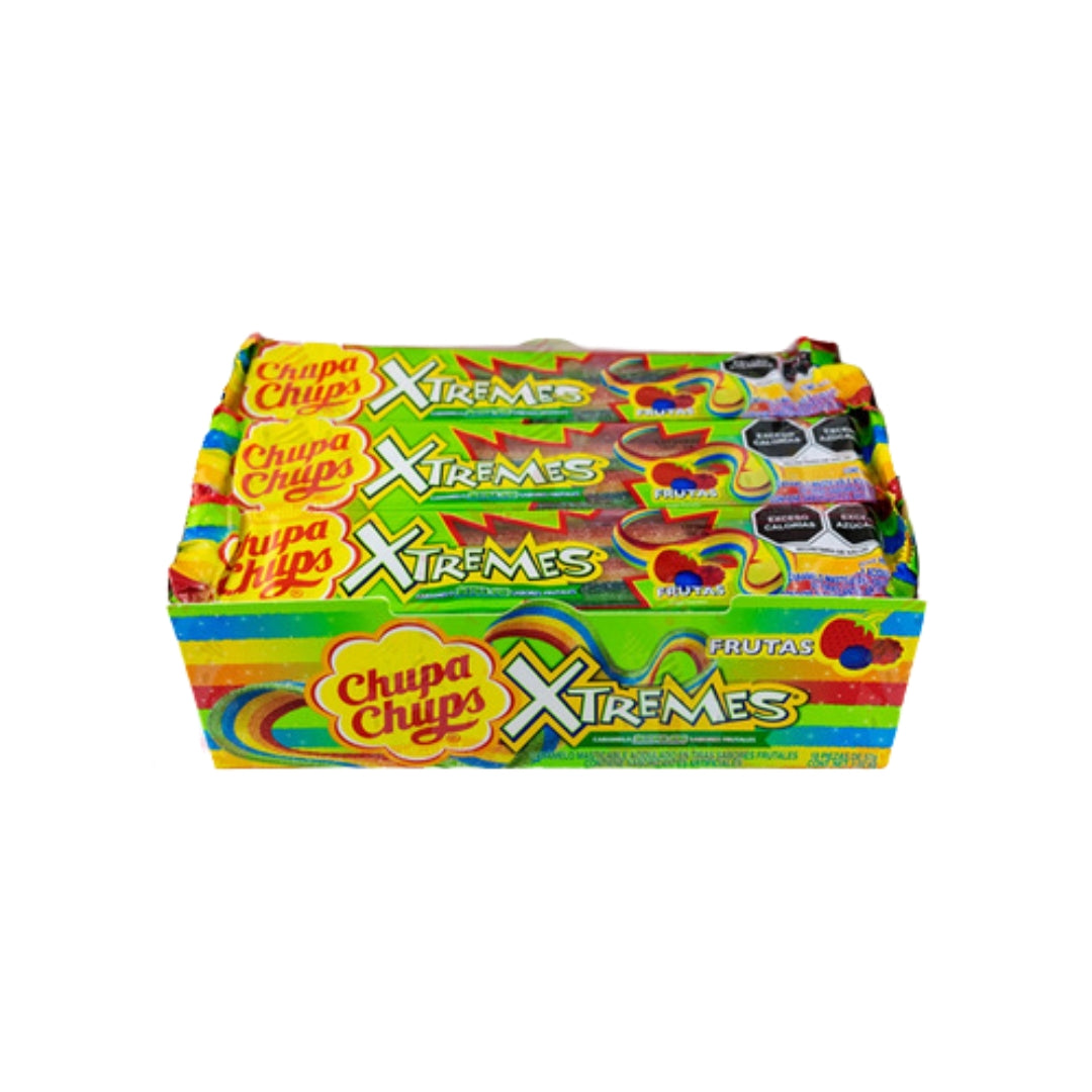 Dulces Pieza Chupa Chups Xtreme Frutal 57 Gr (18)