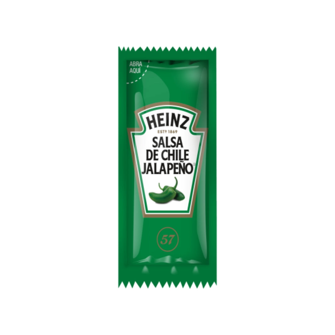 Salsa Picante Heinz Chile Jalapeño 10/8Gr (50)