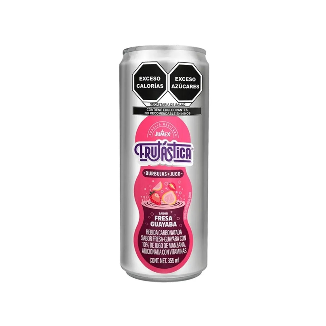 Refresco Jumex Frutastica Fresa-Guayaba 355 Ml (12)
