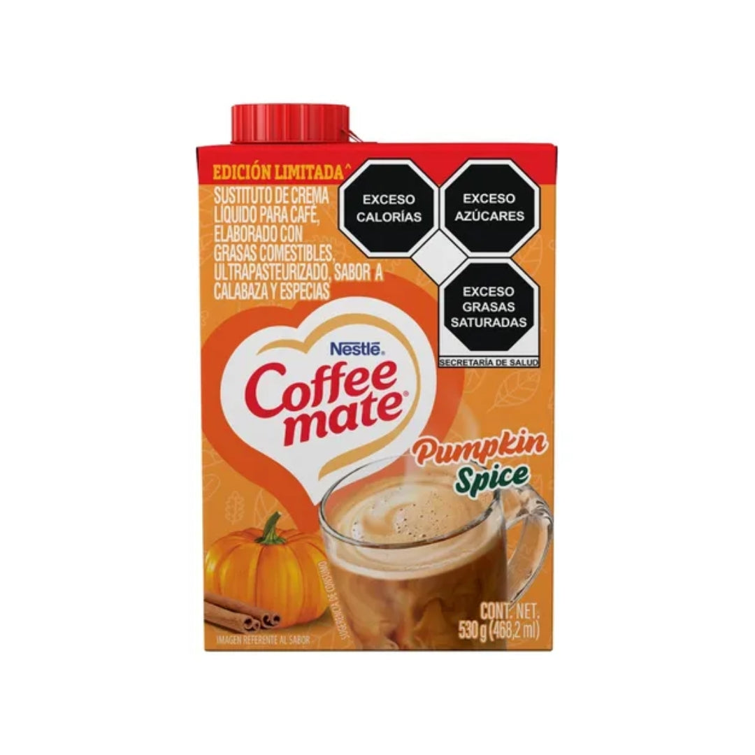 Crema Para Cafe Coffe Mate Liquido Pumpkin Spice 530 Ml (12)